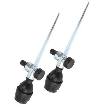 Imagem de Kits de Irrigação por Gotejamento, Aspersores Giratórios de 360 ​​graus para Rega de Gramado de Jardim Externo, Aspersor de Gramado, Bocal de Agulha de Inserção de Metal