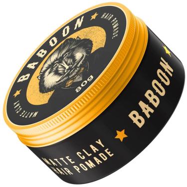 Imagem de Pomada Matte Clay Alta Fixação / Efeito Seco 80g Baboon