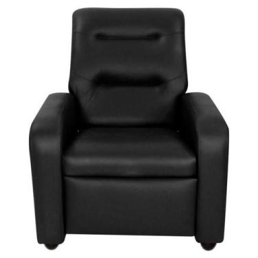 Imagem de Poltrona Reclinável Classic Matrix, Preto