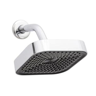 Imagem de Pingoo.casa, Ducha Chuveiro Quadrado de Parede Jequitaí - Prata