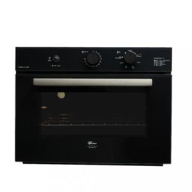Imagem de Forno a Gás de Embutir Infinity 50L com Grill Fischer, Preto, 110V