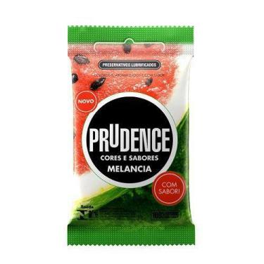 Imagem de Preservativo Prudence Cor Aroma e Sabor Melancia 3 unidades