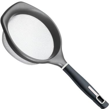 Imagem de Peneira Inox 13cm Tramontina Verano Ônix Resistente Pequena