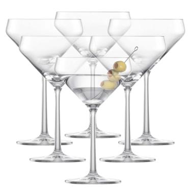 Imagem de Schott Zwiesel Tritan Crystal Pure Barware Collection Martini Coquetel, Conjunto de 6