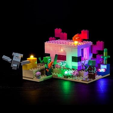 Imagem de Hilighting Upgraded Led Light Kit for Lego The Axolotl House Building Set, Compatible with Lego 21247 (Model Not Included)