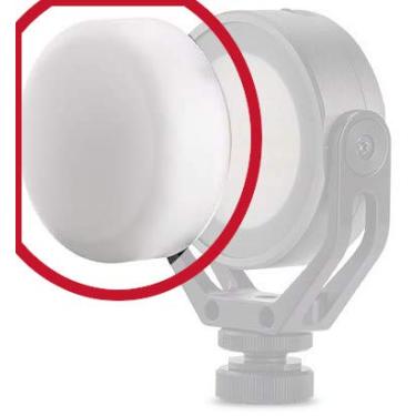 Imagem de Sunwayfoto Difusor magnético macio LD54 para luz LED FL-54