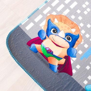 Imagem de Tapete Infantil Com Desenhos 45X95 Bene Casa Dino