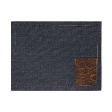 Imagem de Jogo Americano Copa E Cia Avulso Denim Dark