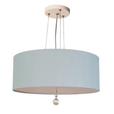 Imagem de Pendente Redondo 4929 Tom Luz Iluminação Azul-bebê