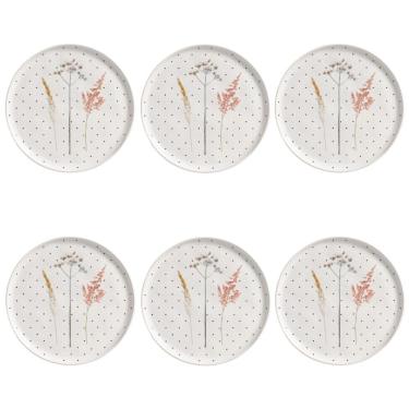 Imagem de Conjunto De Pratos Rasos 06 Peças Bio Floralis Porto Brasil