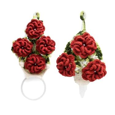 Imagem de Kit Puxa saco e porta pano de prato vaso de flor