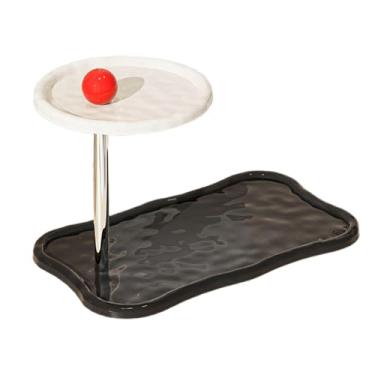 Imagem de Wzmzjy Organizador de Perfumes Portátil Versátil E Elegante para Pulseiras, Cômoda para Casa, 2 Camadas, Base Preta