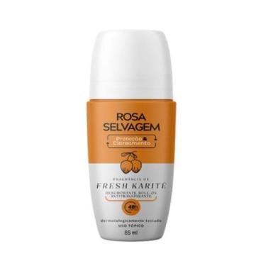 Imagem de Desorante Roll-On Rosa Selvagem 85 ml Fresh Karite