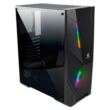 Imagem de Gabinete Gamer Fortrek Black Hawk, Usb 3.0, Rgb, Preto - 70570