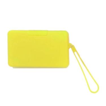 Imagem de Carteira feminina emborrachada sunset - Bicota, Amarelo