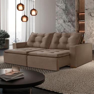 Imagem de Sofá Texas Retrátil e Reclinável 200cm - Encantare