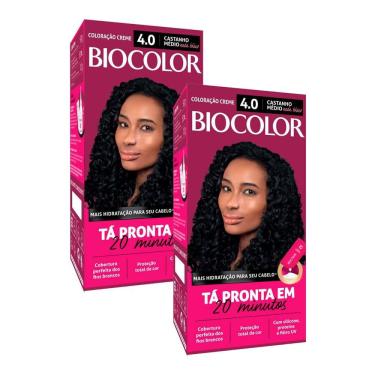 Imagem de Kit Tinta de Cabelo Biocolor Mini Kit Castanho Malícia 4.0