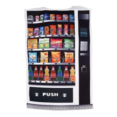 Imagem de Deevoka Fantasia de máquina de venda automática Halloween Roupas confortáveis para fantasiar e encenação