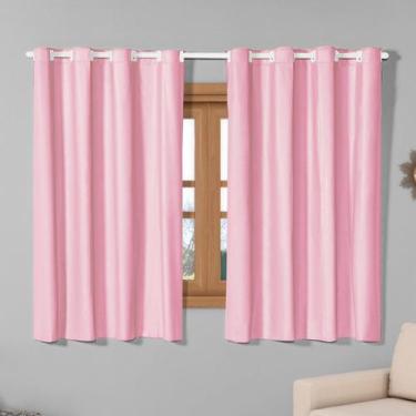 Imagem de Cortina Blackout 2,80m x 1,60m Corta 100% A Luz para Sala Quarto Janel