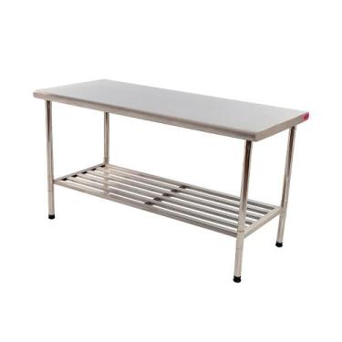 Imagem de Mesa de Manipulação Multiuso Inox 430 150X70 cm Imeca 5814