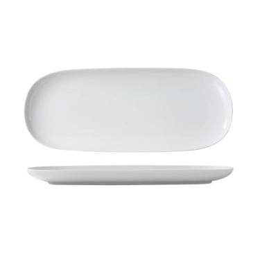 Imagem de Prato de asas de frango de cerâmica criativas nórdicas casa japonesa lanches prato de sobremesa -35.6 cm lindos pratos frios.