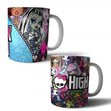 Imagem de Jogo  2 Canecas Porcelana Monster High 350ml (BD01) - BD Cases