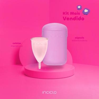 Imagem de Kit Coletor Menstrual Inciclo + Cápsula Esterilizadora Inciclo, Teen (