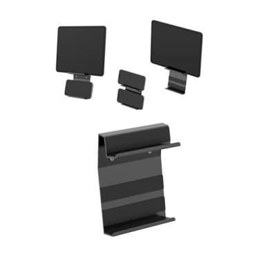 Imagem de TYAMTOGSM Suporte de parede para iPad/iPhone/Tablet, suporte de parede para celular compatível com Kindle/E-Reader/Samsung/Huawei/Xiaomi, suporte de parede de telefone de metal para tablet fixo por