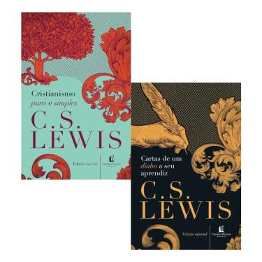Imagem de Combo C.S.Lewis Cristianismo Puro & Cartas De Um Diabo (Capa Dura)