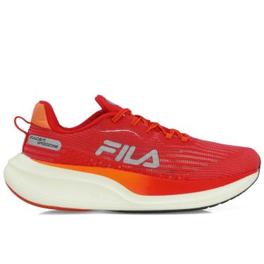 Imagem de Tênis Fila Racer Speedzone Vermelho Laranja e Cinza-40