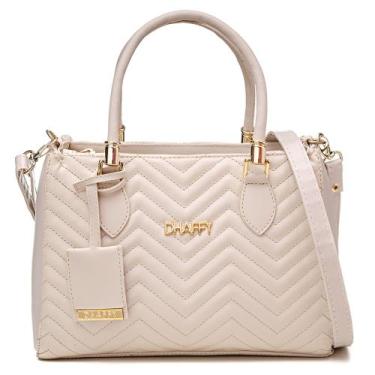 Imagem de Bolsa Feminina Báu Matelassê Alça de Mão e Transversal - Dhaffy Bolsas