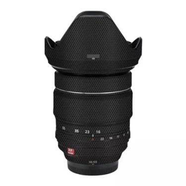 Imagem de XF 16-55 Película adesiva para lente de câmera Fujifilm XF 16-55 mm F2.8 revestimento protetor de vinil (preto matriz)