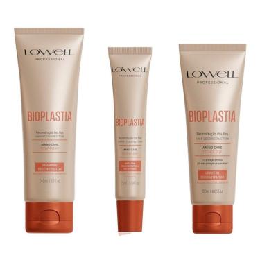 Imagem de 4610LW-Kit Bioplastia LOWELL Shamp240ml+Mascara 25ml+Leave-in 120ml-Feminino