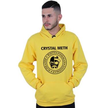 Imagem de Moletom Canguru Unissex Série Breaking Bad Cristal Heisenberg Say My N