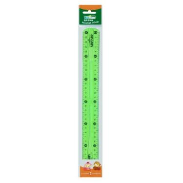 Imagem de Régua Flexível 30cm Verde - Leo&Leo