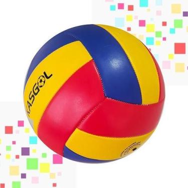 Imagem de Bola De Voleibol Vermelha Azul E Amarela Oficial Kasgol
