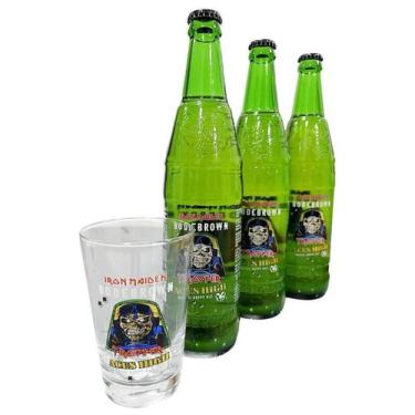 Imagem de Cerveja Iron Maiden Kit 3 Aces High + Copo Eddie 350Ml - Iron Maiden A