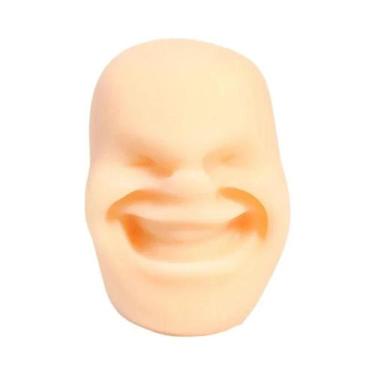Imagem de Brinquedos Mochi Squishy Com Rosto Engraçado, Boneco 3D Sensorial Para