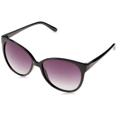 Imagem de Óculos de Sol Polo London Club lente com Proteção UVA/UVB - Kit acompanha com estojo e flanela, Clássico Preto, único