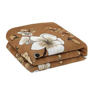 Imagem de Manta Microfibra Estampada Casal 180x200 Admirare, Orquídea