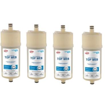 Imagem de KIT 4 Refil Top Web Filtro Purificadores Bliss e Hf By Hebe - Planeta 