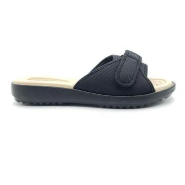 Imagem de Tamanco Azaleia Feminino 19297, 37, Preto, Bege