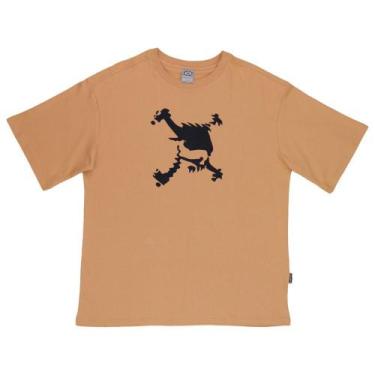 Imagem de Camiseta Oakley Heritage Skull Logo Original, G, Gold