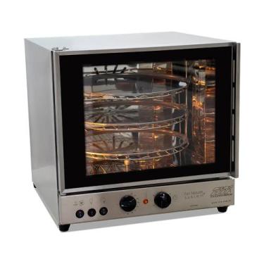 Imagem de Forno Giratório Elétrico 3 Assadeiras Modelo FGE-3 Analógico Titã, 220