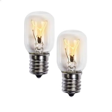 Imagem de Kit 2 Lâmpadas Incandescentes 220V 15W E14 Forno Fogão Geladeira Micro-ondas – Tem Luz | G-Light