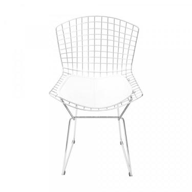 Imagem de Cadeira Bertoia Or Design Branco/cromado