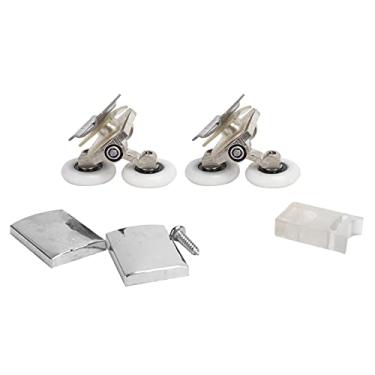 Imagem de Hilitand DISCO DO DISCO ESTIVO DE FRICO LIVADO Rolo DE Porta DE Chuveiro para Banheiro DE Vidro DE Vidro Material para 6-8 Mm DE Espessura DE Adequado