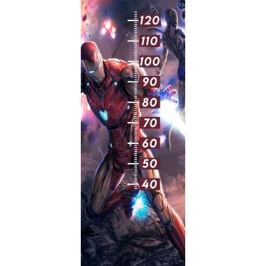 Imagem de Régua De Crescimento Homem De Ferro