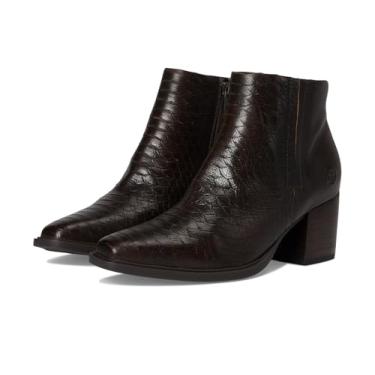 Imagem de BORN Bota feminina de cano curto Aiken, Marrom (Combo Snake T. Moro), 39