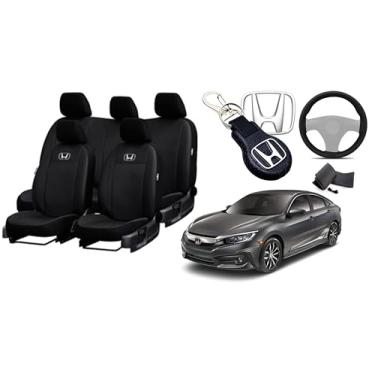 Imagem de Capa de couro para o banco civic 2016-2021 proteção impermeável